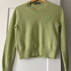 ACNE STUDIOS Green 100% Wool Women’s Sweater